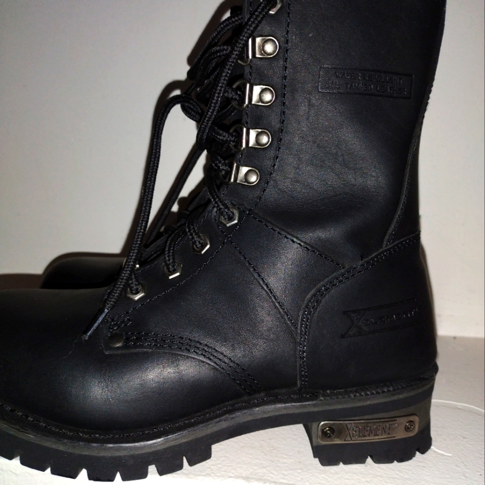 X  ELEMENT motorcycle  women's boots size 8.5
